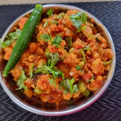 A picture of Paneer bhurji.