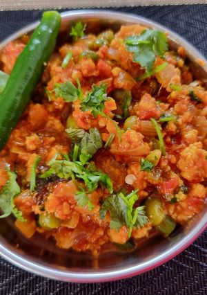 A picture of Paneer bhurji.