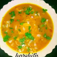 Dal dhokli A picture of Dal dhokli.