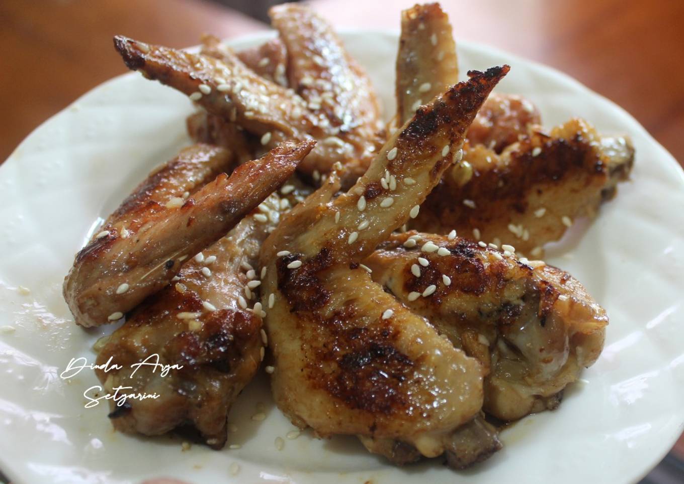 Chicken Wings Bakar Saus Tiram