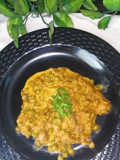 मटर मशरुम (matar mushroom recipe in Hindi) रेसिपी मुख्य फोटो