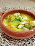 Bacalao en amarillo