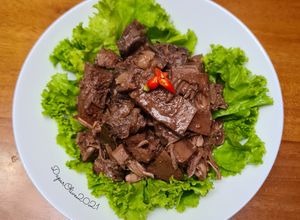 Foto resep Gudeg Nangka Iga Sapi versi Daun Jati