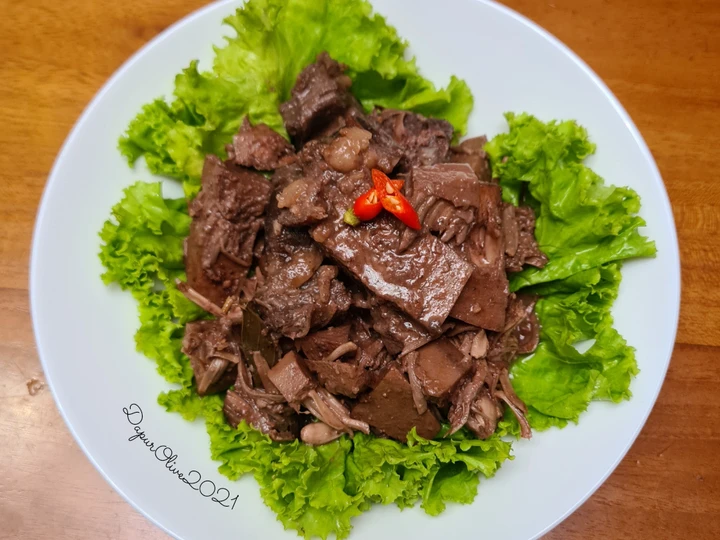 Cara Mudah Membuat Resep Gudeg Nangka Iga Sapi versi Daun Jati yang Lezat Anti Ribet, Mantap