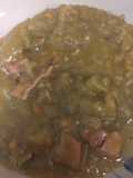 Split green pea soup
