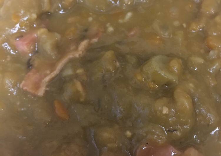 Recipe of Homemade Split green pea soup