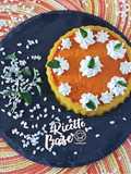 CROSTATINA di RISO con PEPERONI e ROBIOLA