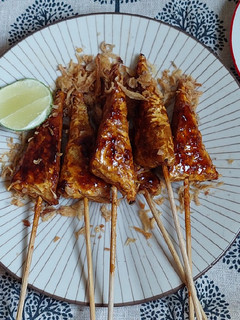 Foto resep Tempe Bakar Teflon (Sate Tempe)