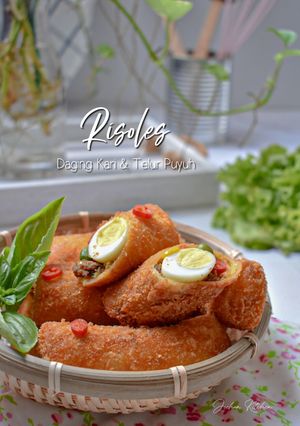 Foto resep Risoles isi Daging Kari & Telur Puyuh