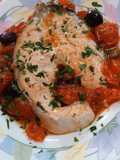 Salmone alla mediterranea