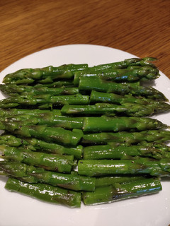 A picture of Boiled Asparagus.