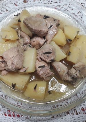 Foto di Spezzatino di maiale in bianco con patate