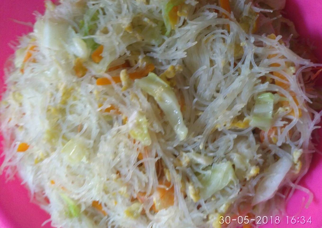Bagaimana Membuat Bihun goreng special, Lezat