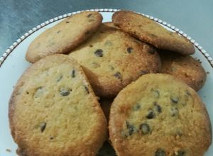 Una foto de Galletas con chips de chocolate