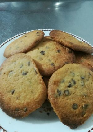 Una foto de Galletas con chips de chocolate