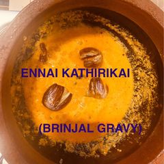 எண்ணெய் கத்திரிக்காய்(Brinjal gravy) A picture of எண்ணெய் கத்திரிக்காய்(Brinjal gravy).