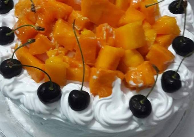 Recipe of Quick 🎂🍒🎂MANGO CAKE 🎂🍒🎂 #ramadankitiyari