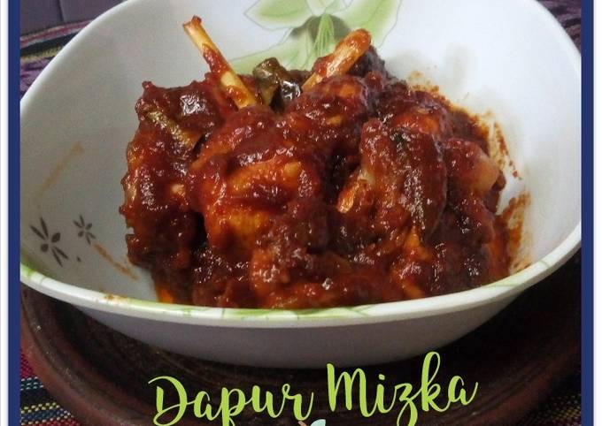 Resep Ayam bumbu rujak yang Bikin Ngiler