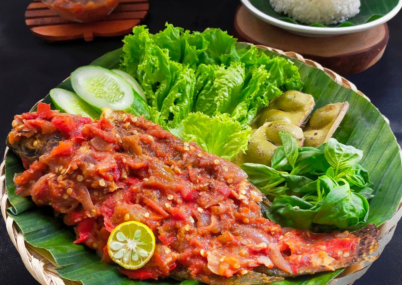 Pecak Ikan Nila Panggang