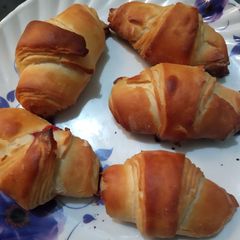 A picture of Croissant recipe /ramazan special/ eggless and without oven.