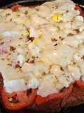 Pizza de zanahorias sin tacc