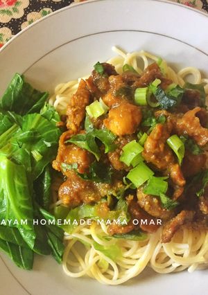 Foto resep Mie ayam homemade