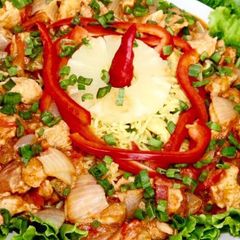 Pineapple fried rice with Thai red curry😍😍😍 A picture of Pineapple fried rice with Thai red curry😍😍😍.