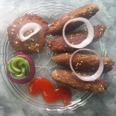 A picture of Mashed Beef Kabab.
