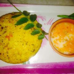 A picture of Gujrati khicdi.