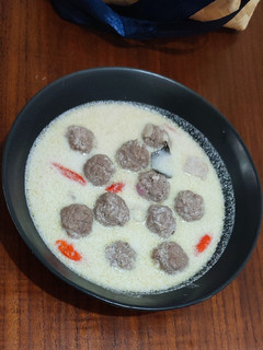 Foto resep Bola daging kuah santan