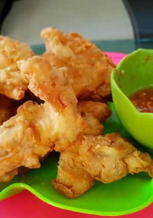 Foto resep Telor krispi sambal geprek