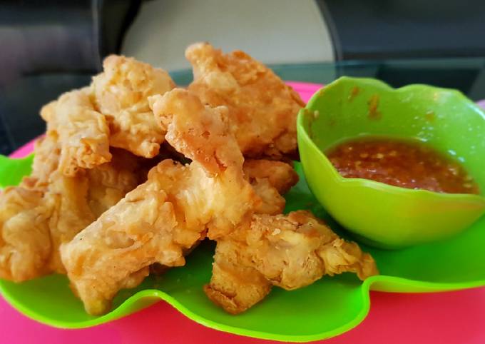 Resep Telor Krispi Sambal Geprek Oleh Naureen Cake🍰🎂 Cookpad