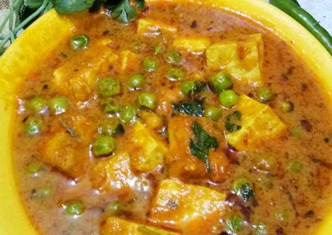 Matar tofu Recipe