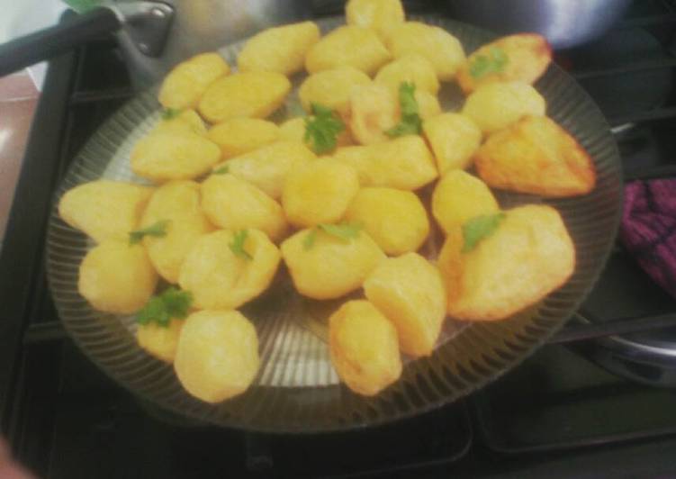 Easiest Way to Make Quick Deep fried potatoes