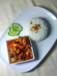 Foto resep Oseng Mercon Ayam
