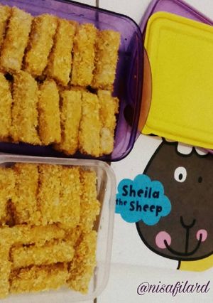 Foto resep Nugget ikan tenggiri (mpasi 9m)