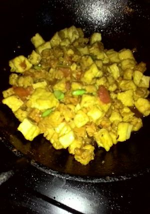 Foto resep oseng tahu tempe pete