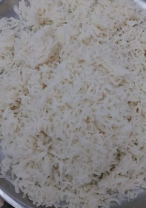A picture of Boiled rice.