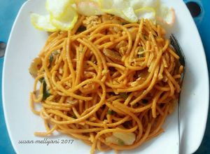 Foto resep Mie gomak pedas khas medan 🍝