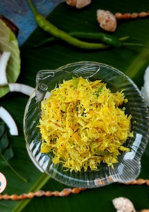 A picture of Cabbage Thoran.