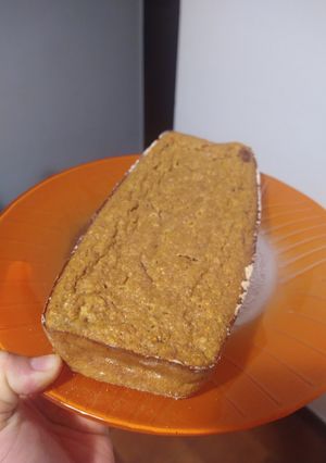 Una foto de Budín fit de banana y naranja