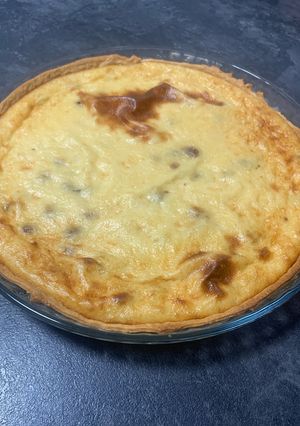 Una foto de Tarta de sémola francesa