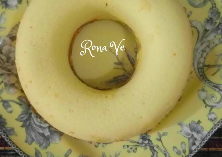 Langkah Mudah untuk Membuat Marmer cake putih telur simple all in one #selasabisa, Sempurna