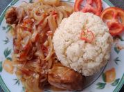 Une photo de maggi poulet