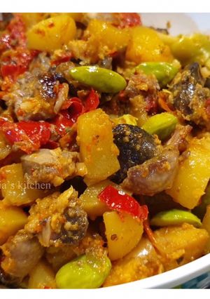 Foto resep Sambal goreng kentang