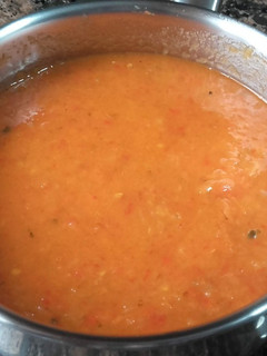 Una foto de Salsa de tomate casera