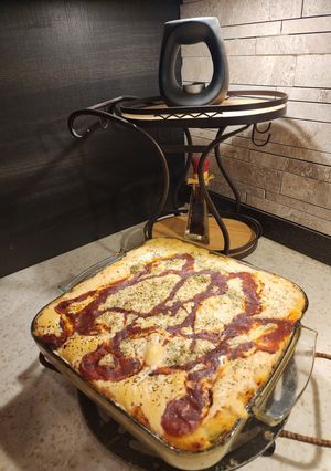 A picture of Potato Lasagna.