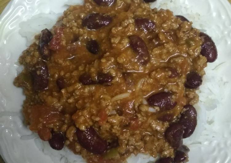 Steps to Prepare Chilli Con Carne in 10 Minutes for Young Wife