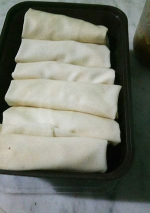 Foto resep Lumpia Tahu & Piscok (Frozen Spring Rolls)