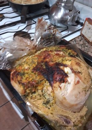 Una foto de Pollo relleno a lo dani az